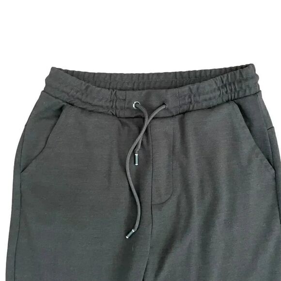 Zara Men Drawstring Green Jogger Track Athletic High Rise Pants SZ M #1283 - Picture 2 of 10